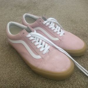 Men’s size 9.5 pink vans